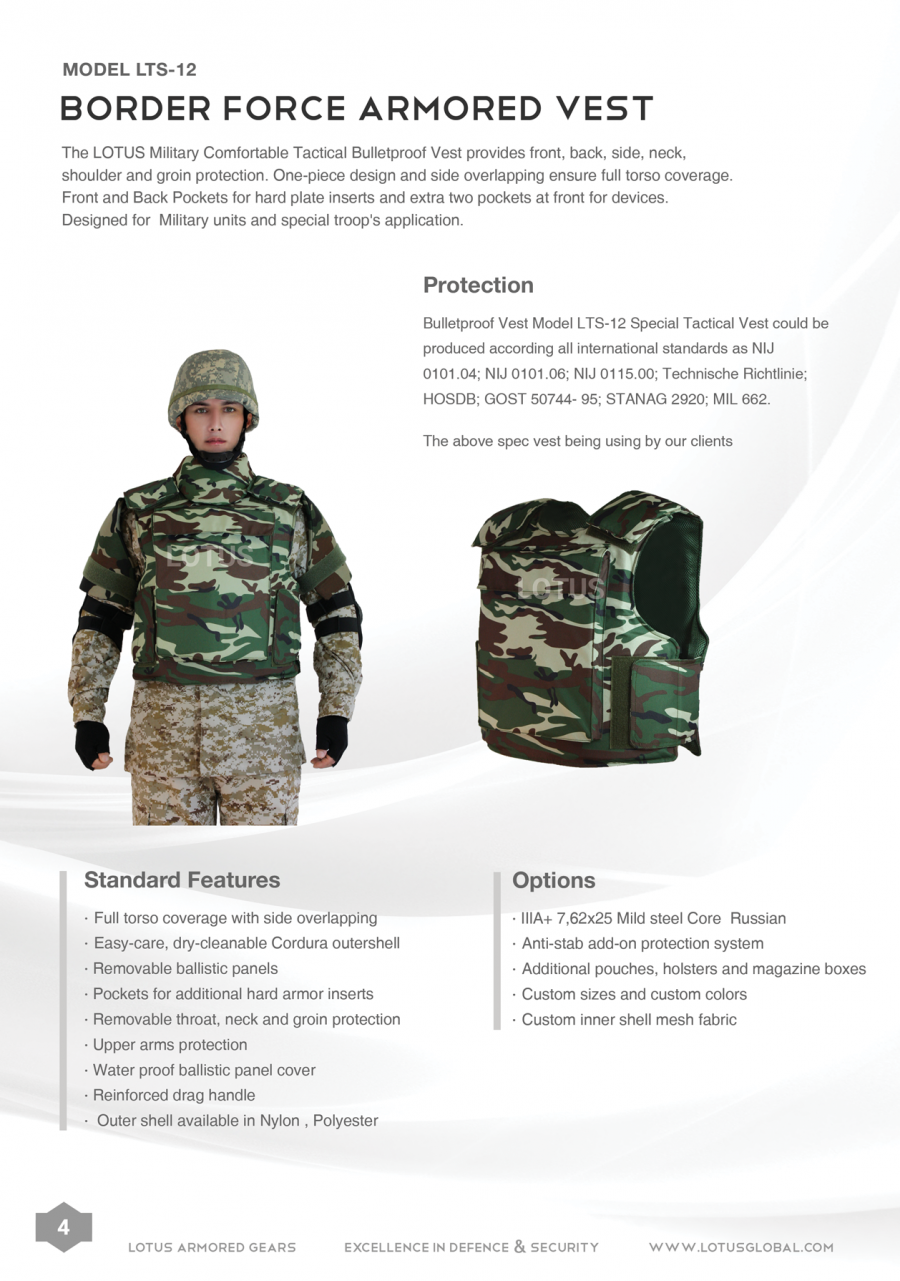 Border Force Armored Vest