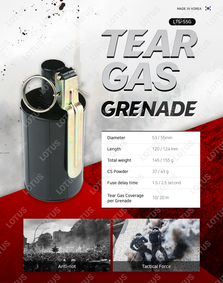 Tear Gas Grenade