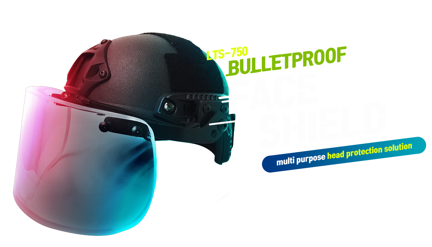 LTS-750 Bulletproof face shield